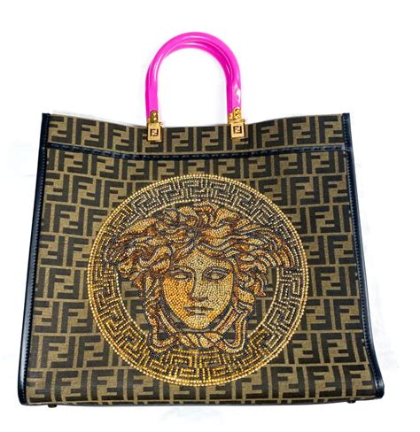 fendi versace tote bag.